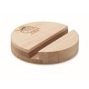 Support de téléphone  en bouleau personnalisé - GROW ROUND STAND Matières : bois Couleurs : bois