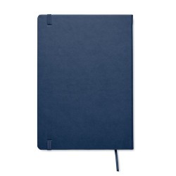 Carnet de notes A5 recyclé  personnalisé - OURS Matières : papier recyclé Couleurs : bleu 2
