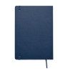 Carnet de notes A5 recyclé  personnalisé - OURS Matières : papier recyclé Couleurs : bleu objet promotionnel éco-responsable