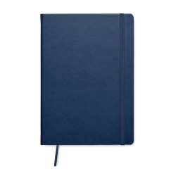 Carnet de notes A5 recyclé  personnalisé - OURS Matières : papier recyclé Couleurs : bleu accessoire événementiel unique