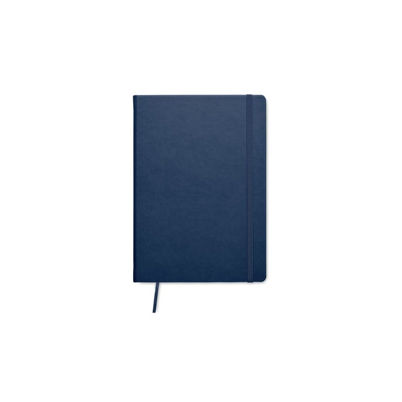 Carnet de notes A5 recyclé  personnalisé - OURS Matières : papier recyclé Couleurs : bleu accessoire événementiel unique