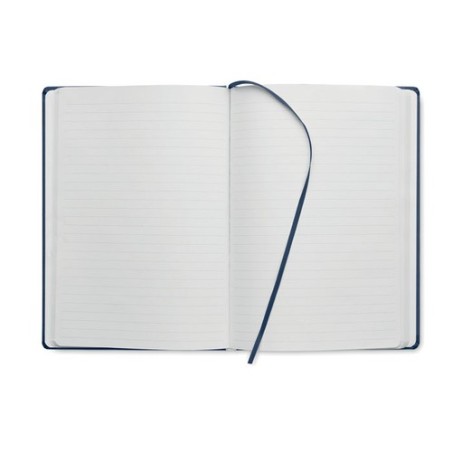 Carnet de notes A5 recyclé  personnalisé - OURS Matières : papier recyclé Couleurs : bleu cadeau client original