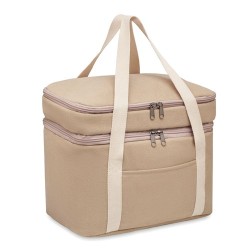 Sac isotherme  en toile 320 gr/m - KECIL TOP Matières : coton Couleurs : beige