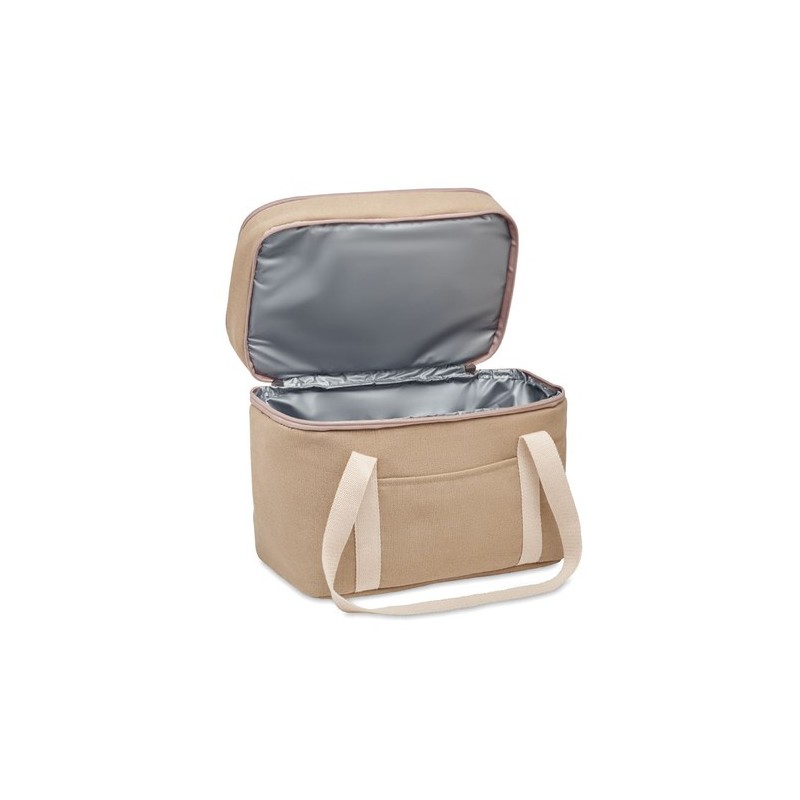 Sac isotherme  en toile 320 gr/m - KECIL TOP Matières : coton Couleurs : beige personnalisable avec votre logo