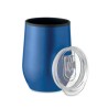 Tasse double paroi incassable personnalisée 350 ml - CHIN CHAN Matières : acier inoxydable Couleurs : bleu