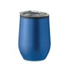 Tasse double paroi incassable personnalisée 350 ml - CHIN CHAN Matières : acier inoxydable Couleurs : bleu accessoire événementi