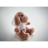 Chien en Peluche Éco-responsable avec Sweat Personnalisé - DOGGY Matières : PET Couleurs : blanc cadeau entreprise pas cher