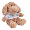 Chien en Peluche Éco-responsable avec Sweat Personnalisé - DOGGY Matières : PET Couleurs : blanc impression haute définition
