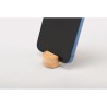 Support Téléphone Personnalisé Pratique et Élégant en Bambou - POY Matières : bambou Couleurs : bois personnalisable avec votre 