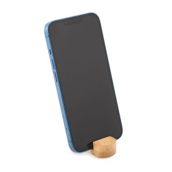Support Téléphone Personnalisé Pratique et Élégant en Bambou - POY Matières : bambou Couleurs : bois cadeau entreprise pas cher