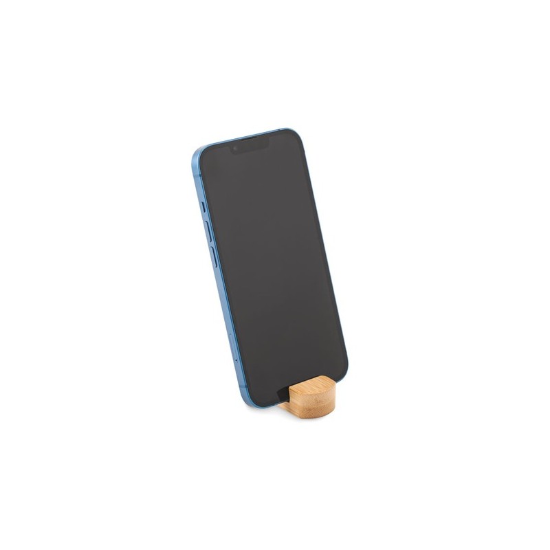 Support Téléphone Personnalisé Pratique et Élégant en Bambou - POY Matières : bambou Couleurs : bois cadeau entreprise pas cher