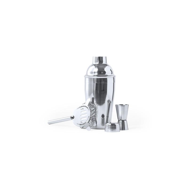 Set de Cocktail Éco-responsable et Élégant Personnalisé Wendol Matières : acier inoxydable cadeau entreprise pas cher