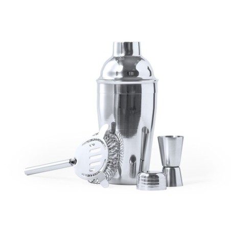 Set de Cocktail Éco-responsable et Élégant Personnalisé Wendol Matières : acier inoxydable cadeau entreprise pas cher