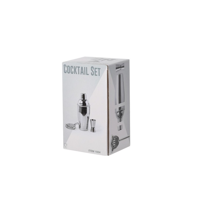 Set de Cocktail Éco-responsable et Élégant Personnalisé Wendol Matières : acier inoxydable livraison express 24h 48h