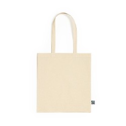 Sac Shopping Éthique Personnalisé Fairtrade Elatek Matières : coton Couleurs : naturel