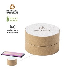 Chargeur sans fil personnalisé  pratique pas cher - Brotox Matières : carton recyclé