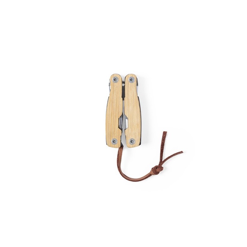 Objet Multi Outils Personnalisé Publicitaire Folnax Matières : bambou personnalisable avec votre logo