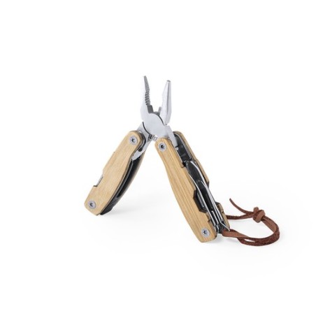Objet Multi Outils Personnalisé Publicitaire Folnax Matières : bambou goodies publicitaire événementiel