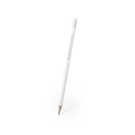 Crayon Antibactérien Éco-responsable Personnalisé - Cadeau d'Entreprise Sukon Matières : bois Couleurs : blanc cadeau entreprise