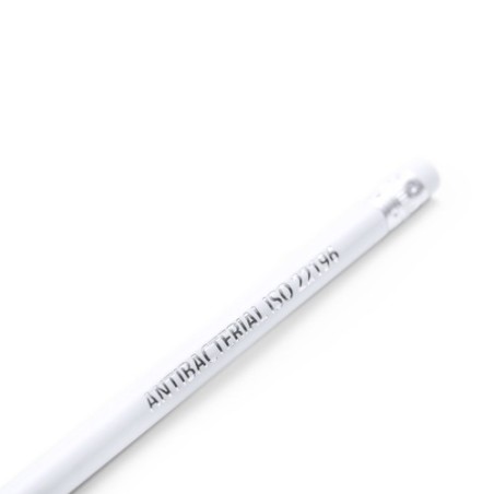Crayon Antibactérien Éco-responsable Personnalisé - Cadeau d'Entreprise Sukon Matières : bois Couleurs : blanc goodies publicita