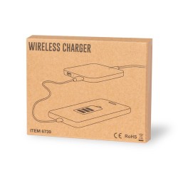 Chargeur Sans Fil Éco-responsable Personnalisé Kronex Matières : liège livraison express 24h 48h