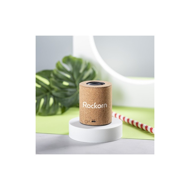 Enceinte Bluetooth Personnalisée Idéale pour Cadeaux Yuxter Matières : liège marquage laser ultra précis