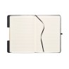 Carnet A5 Éco-responsable et Personnalisé 80 pages lignées RPET BLAMA Matières : papier Couleurs : noir objet promotionnel éco-r