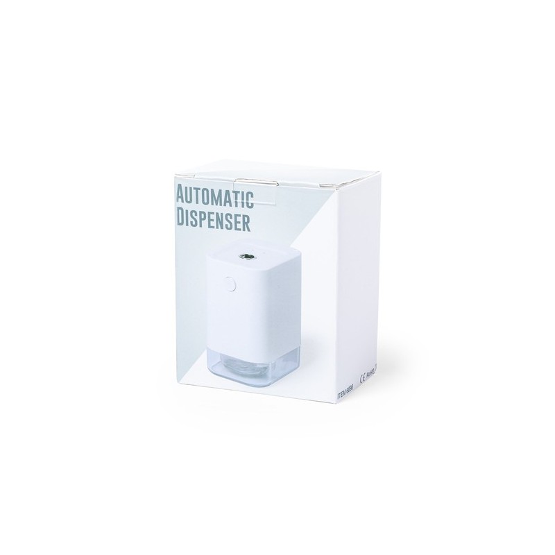 Distributeur Automatique Personnalisé Hygiène au Quotidien - Bisnal Couleurs : blanc goodies entreprise design