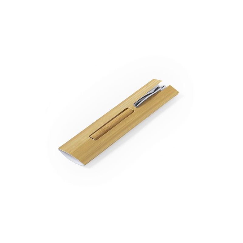 Étui Publicitaire Éco-responsable pour Stylo - Locen Matières : carton impression haute définition