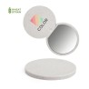 Miroir Éco-responsable et Personnalisé de Poche Pas Cher - Gradiox Matières : ABS Couleurs : naturel personnalisable avec votre 