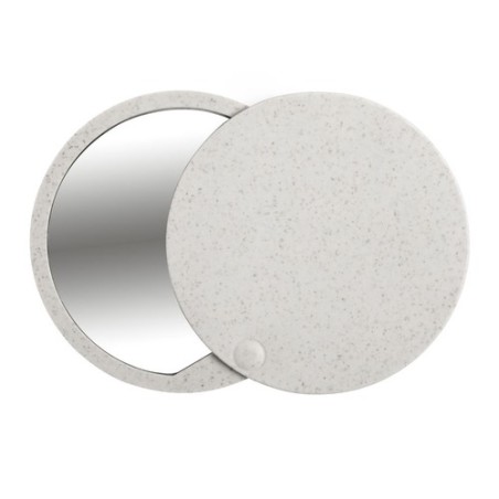 Miroir Éco-responsable et Personnalisé de Poche Pas Cher - Gradiox Matières : ABS Couleurs : naturel impression haute définition