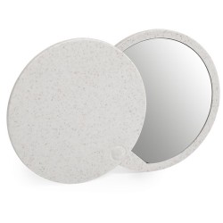 Miroir Éco-responsable et Personnalisé de Poche Pas Cher - Gradiox Matières : ABS Couleurs : naturel livraison express 24h 48h