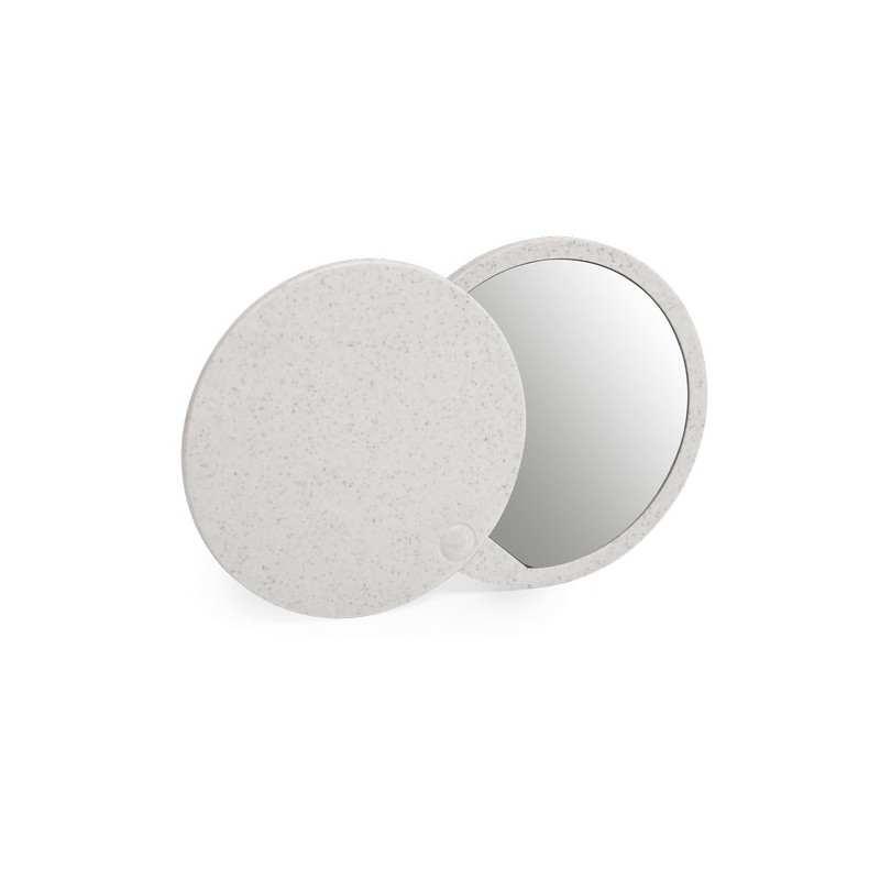 Miroir Éco-responsable et Personnalisé de Poche Pas Cher - Gradiox Matières : ABS Couleurs : naturel livraison express 24h 48h