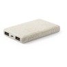 Power Bank Éco-responsable Personnalisé 5000 mAh Pas Cher - Shiden Matières : ABS Couleurs : naturel