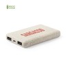 Power Bank Éco-responsable Personnalisé 5000 mAh Pas Cher - Shiden Matières : ABS Couleurs : naturel personnalisable avec votre 