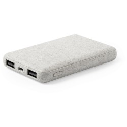 Power Bank Éco-responsable Personnalisé 5000 mAh Pas Cher - Shiden Matières : ABS Couleurs : naturel livraison express 24h 48h
