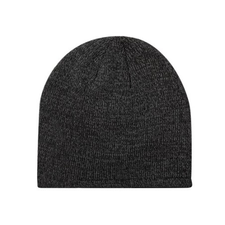 Bonnet Personnalisé Élégant et Sécuritaire Terban pas cher Matières : acrylique Couleurs : noir cadeau entreprise pas cher