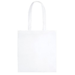 Sac Tote Bag Éco-responsable et 100% Compostable Personnalisé - Moltux Matières : PLA Couleurs : blanc impression haute définiti