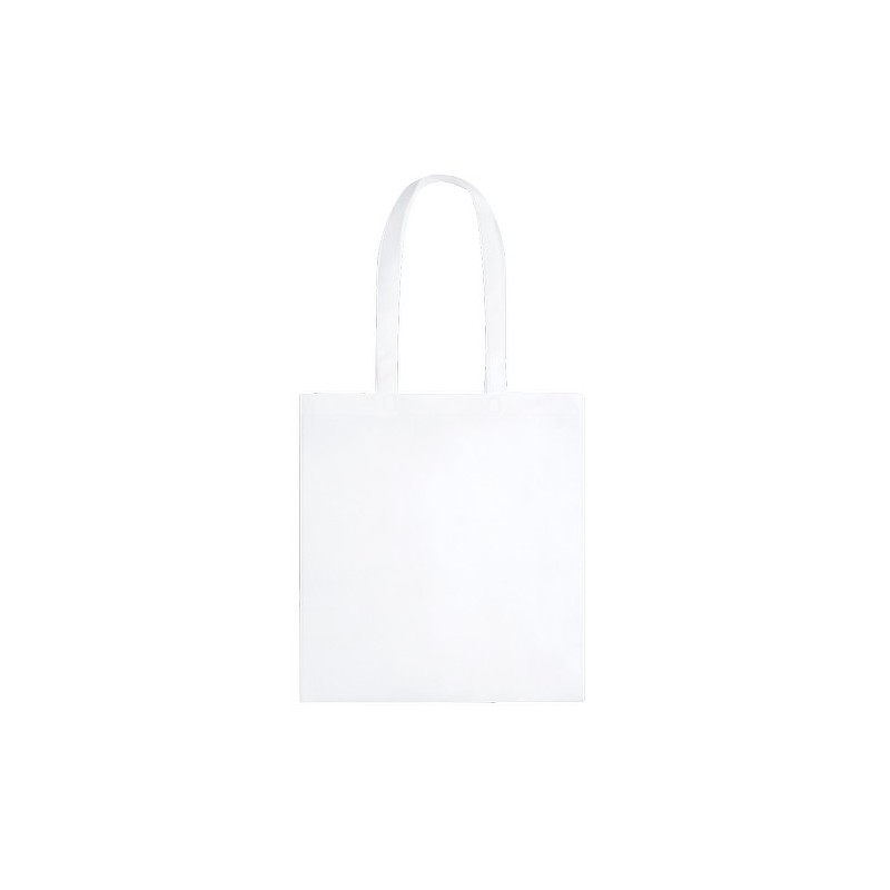 Sac Tote Bag Éco-responsable et 100% Compostable Personnalisé - Moltux Matières : PLA Couleurs : blanc impression haute définiti