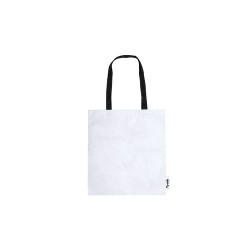 Sac Éco-responsable Personnalisé de Shopping Naisa Matières : tyvek Couleurs : blanc