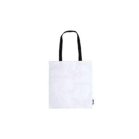 Sac Éco-responsable Personnalisé de Shopping Naisa Matières : tyvek Couleurs : blanc