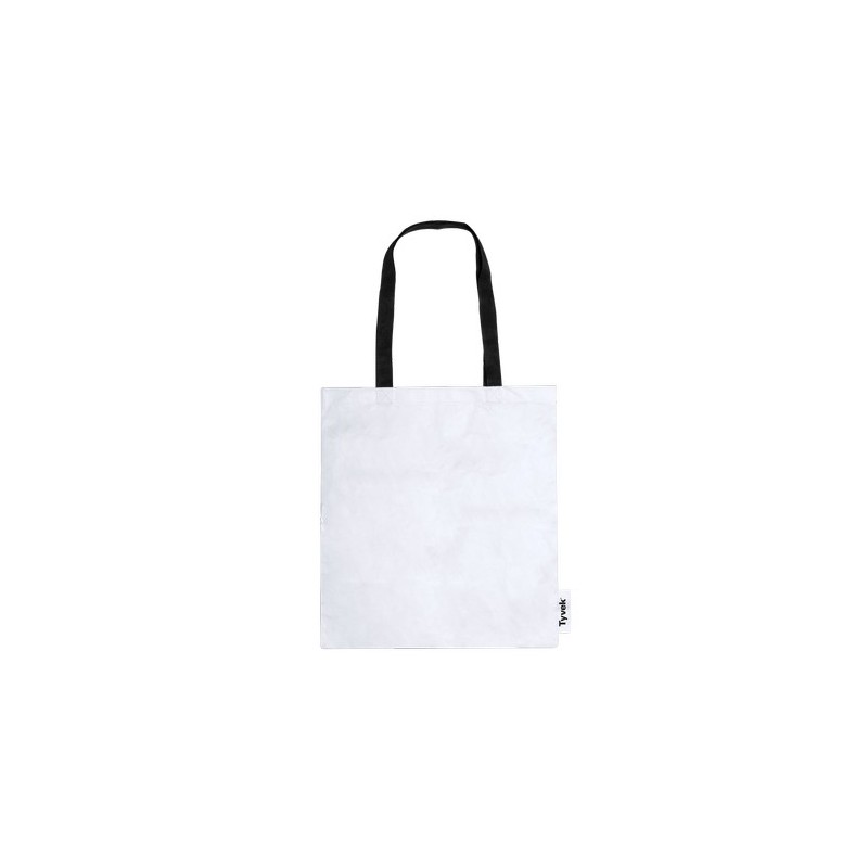 Sac Éco-responsable Personnalisé de Shopping Naisa Matières : tyvek Couleurs : blanc cadeau entreprise pas cher