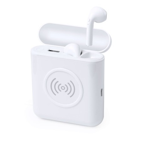 Écouteurs s avec Power Bank - Molik Couleurs : blanc