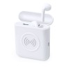 Écouteurs s avec Power Bank - Molik Couleurs : blanc objet promotionnel éco-responsable