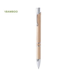 Stylo en Bambou Éco-responsable Personnalisé Nikox Matières : bambou 2