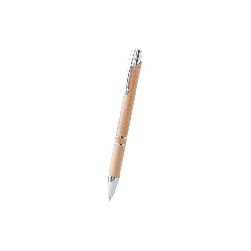 Stylo en Bambou Éco-responsable Personnalisé Nikox Matières : bambou accessoire événementiel unique