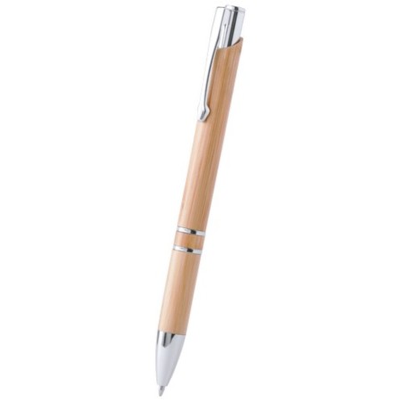 Stylo en Bambou Éco-responsable Personnalisé Nikox Matières : bambou accessoire événementiel unique