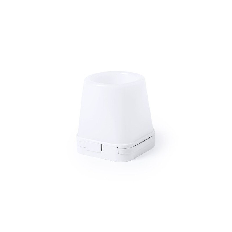 Porte-Crayons USB Personnalisé pour Organisation de Bureau pas cher - Belind Couleurs : blanc goodies publicitaire événementiel