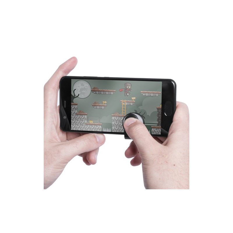 Bloqueur Webcam Personnalisé Joystick Maint Couleurs : gris personnalisable avec votre logo