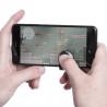 Bloqueur Webcam Personnalisé Joystick Maint Couleurs : gris personnalisable avec votre logo